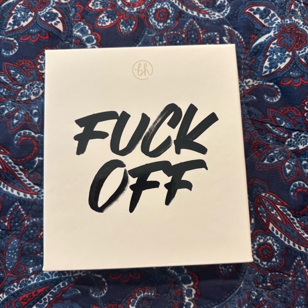 BH Cosmetics women’s Palette fuc f off